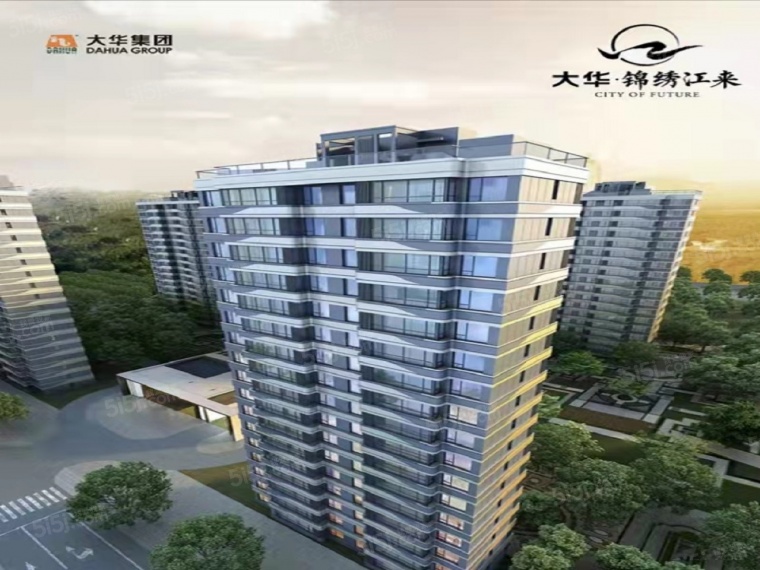 大华锦绣江来实景图