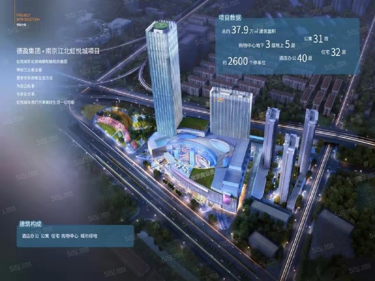 大华锦绣江来配套图