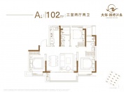 大华锦绣江来3室2厅2卫