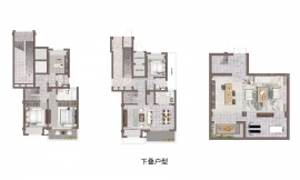 4室2厅3卫户型图