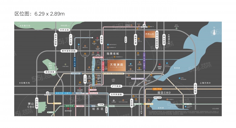 天境澜庭区位图