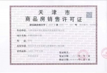 天津凯旋门开发商营业执照相册