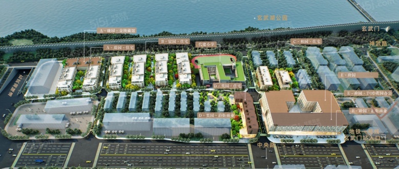 银城金陵玖园效果图
