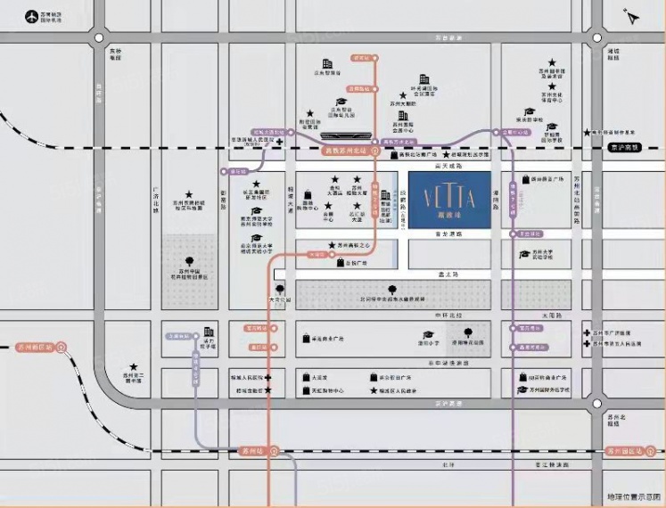 嘉致峰庭区位图