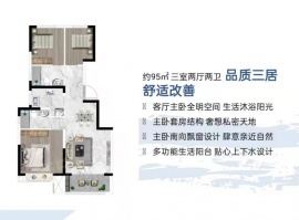 3室2厅2卫户型图