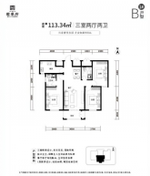 君睿府3室2厅2卫