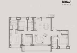 4室2厅3卫户型图