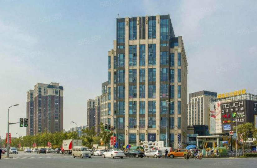 绿地公园广场实景图