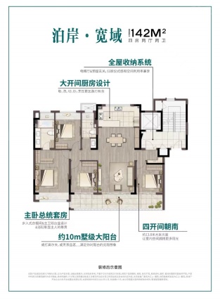 4室2厅2卫户型详情
