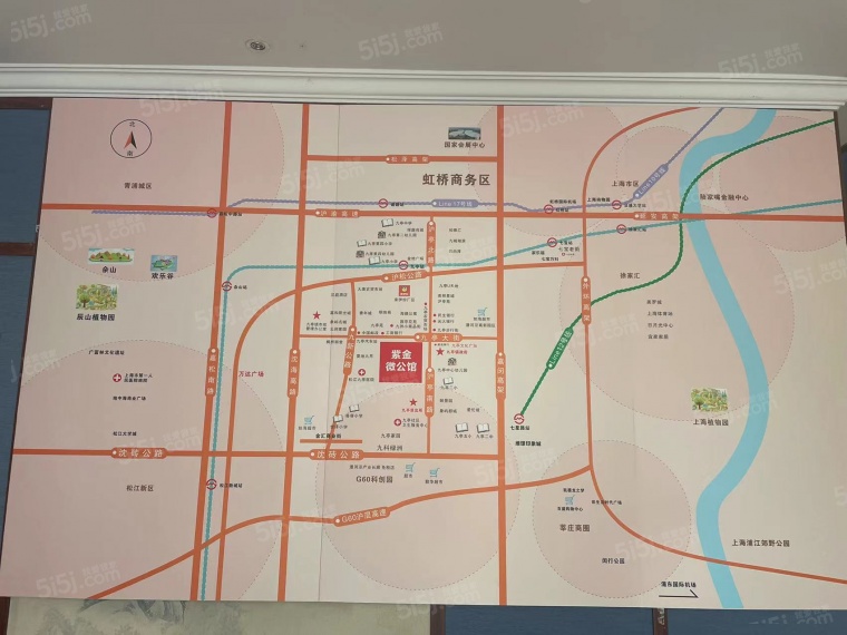 紫金微公馆区位图