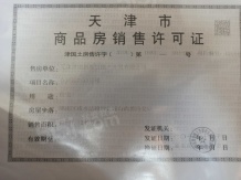 津南新城开发商营业执照相册
