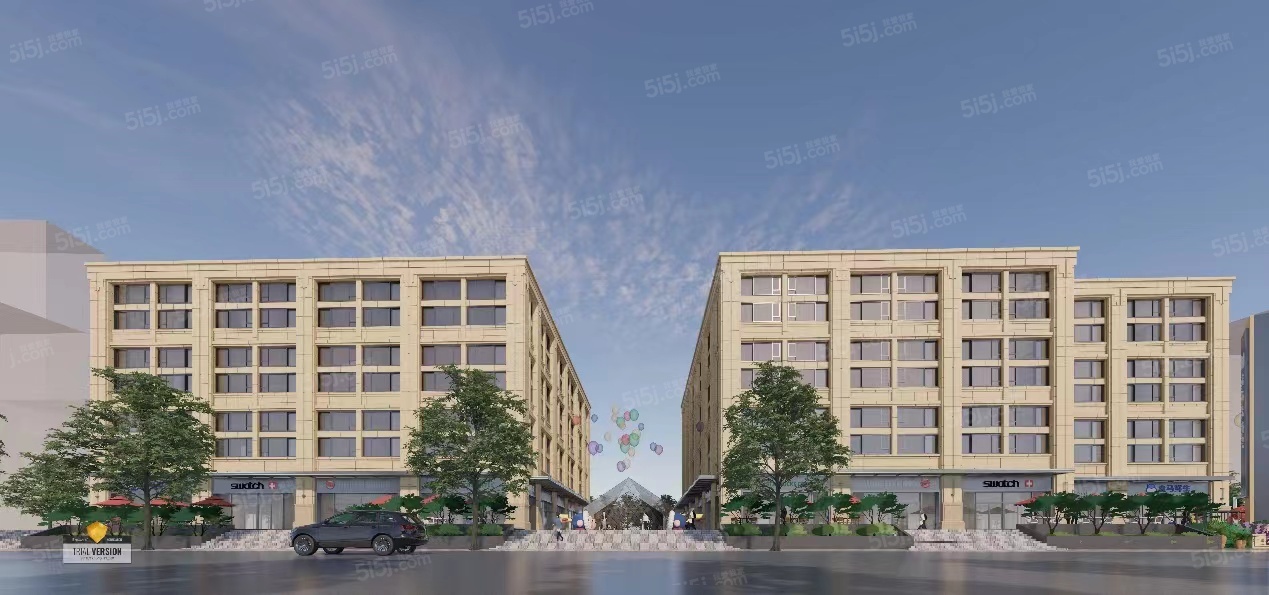 五角场汇锦里效果图