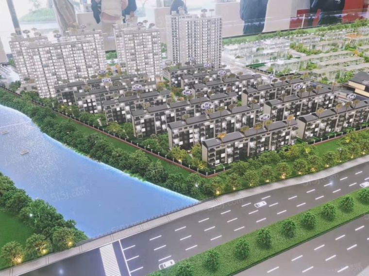 中建玖里书香-推广名沙盘图