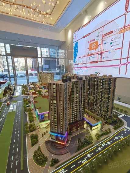 东渡悦来城沙盘图