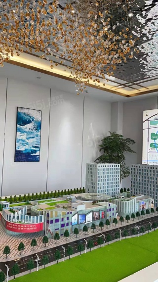 马利来广场沙盘图