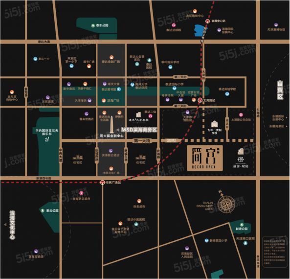 远洋简宫区位图