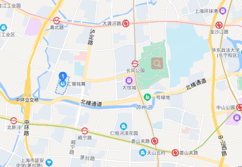 汇银铭尊11号楼区位图