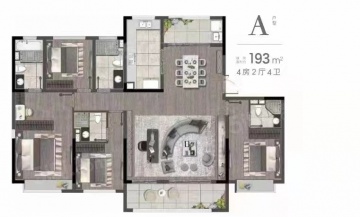 宝能滨江府4室2厅4卫