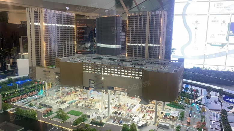 绿地理想家园沙盘图