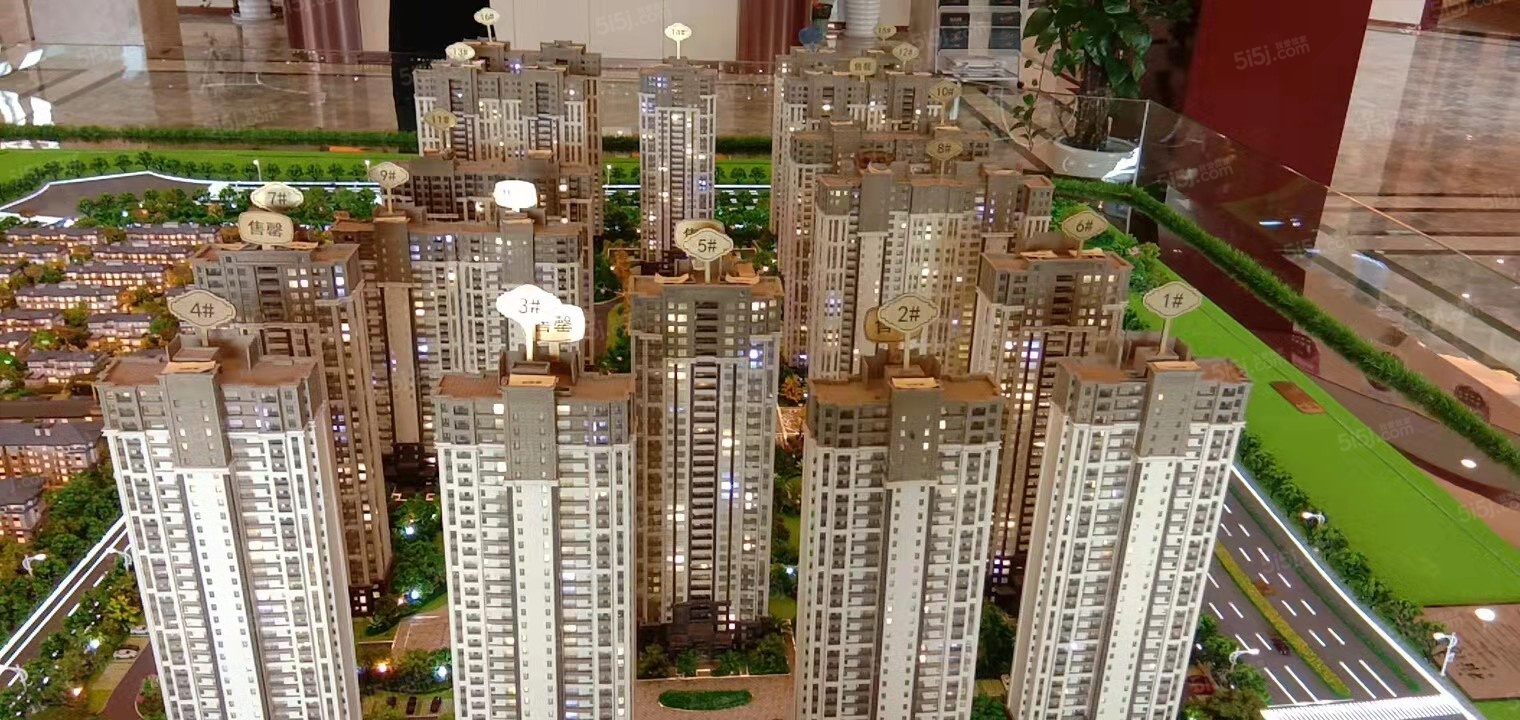 滨江裕花园沙盘图