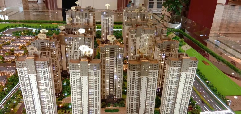 滨江裕花园沙盘图