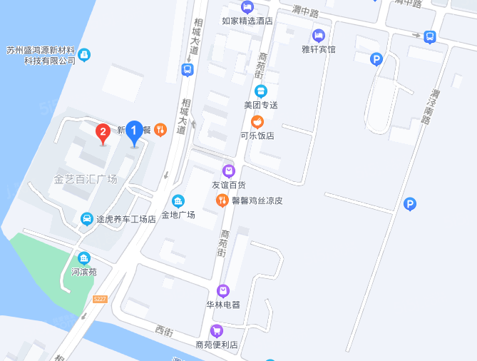 金艺百汇广场区位图