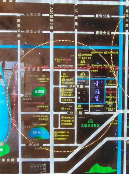 源昌幸福金街区位图