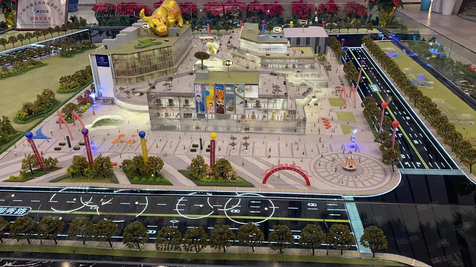 太平洋中环广场沙盘图