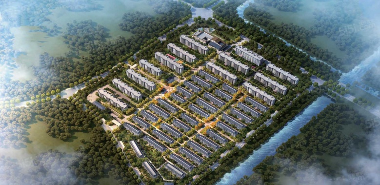 路劲象屿岛上的院子效果图