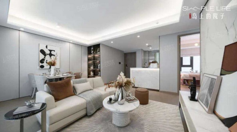 路劲象屿岛上的院子样板间