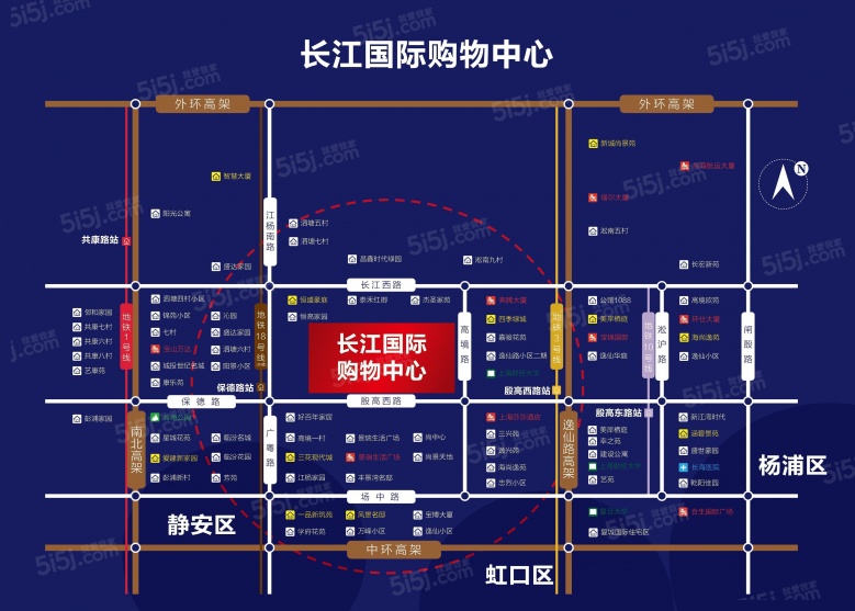 长江国际购物中心沙盘图