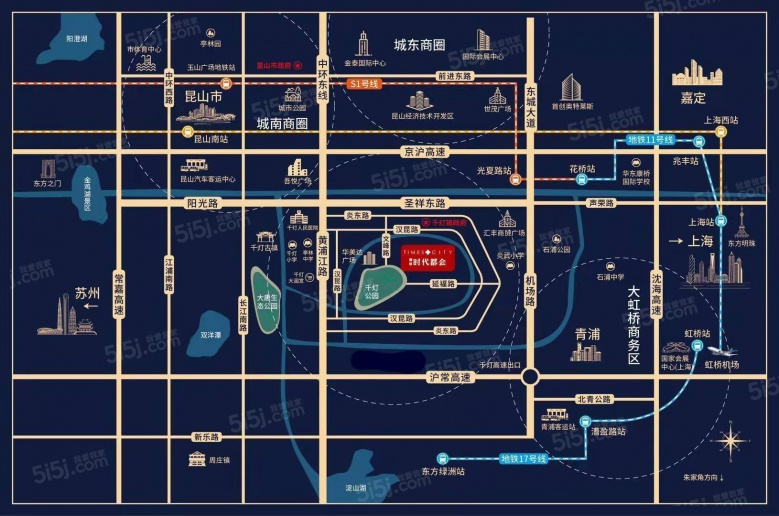 德信都绘大境区位图