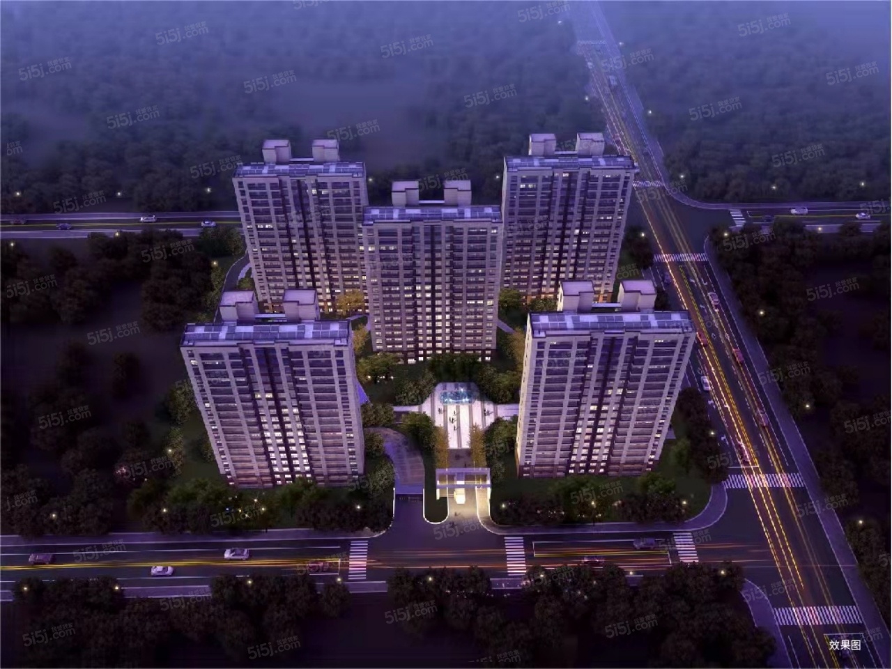 三巽亿达锡山清枫效果图