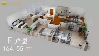 3室2厅2卫户型详情