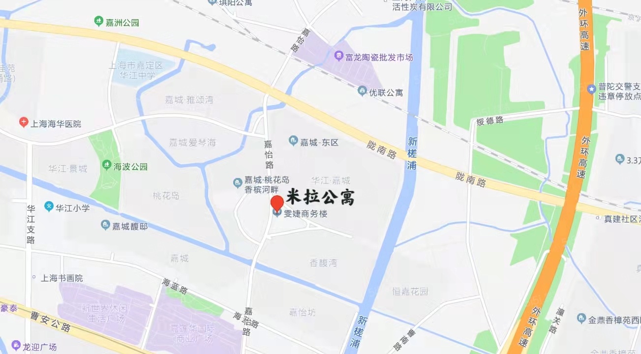 米拉公寓沙盘图