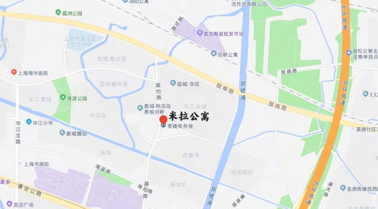 米拉公寓沙盘图