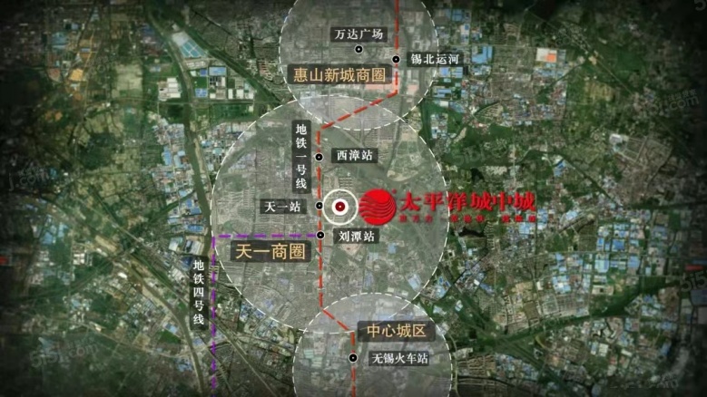 天一云端公馆区位图