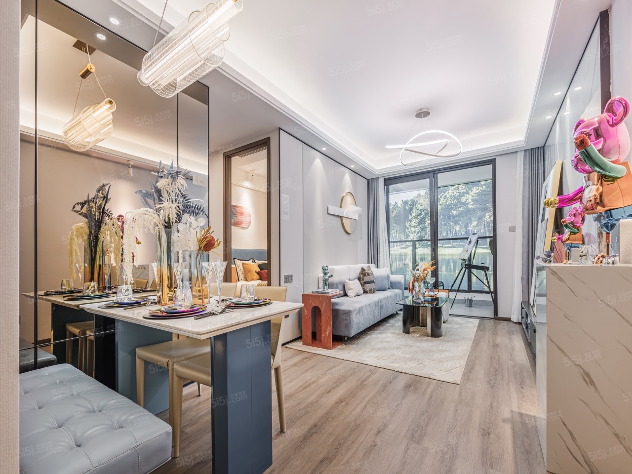 中奥滨河境样板间