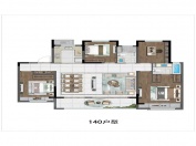 龙湖华亨天玺4室2厅2卫