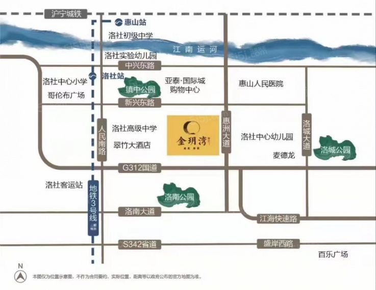 建发金玥湾区位图