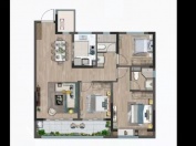 三巽亿达锡山清枫3室2厅2卫