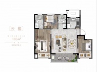 3室2厅2卫户型图