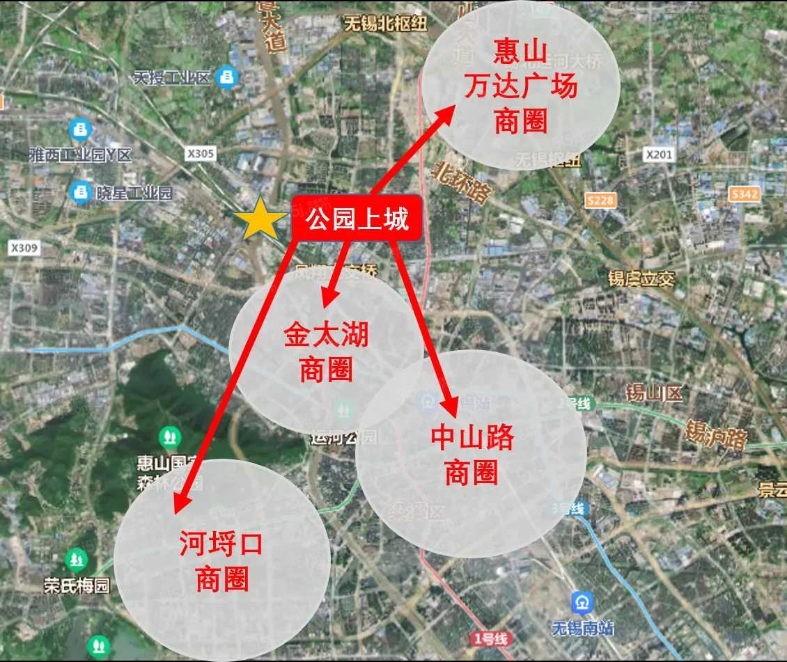 公园上城配套图