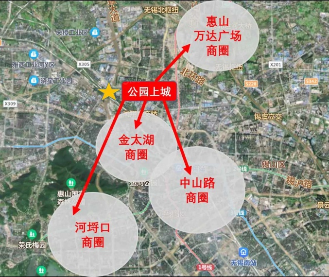 公园上城配套图