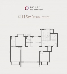 3室2厅2卫户型图
