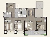 玫瑰公馆4室2厅2卫