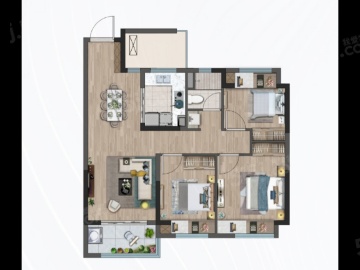 三巽亿达锡山清枫3室2厅1卫