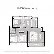 旭辉春和万象雅苑4室2厅2卫