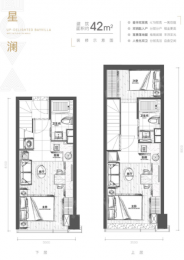 3室2厅2卫户型图