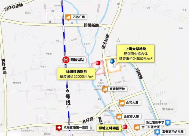 绿城桂语新月里配套图